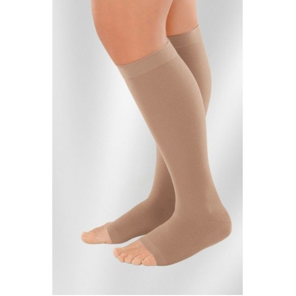 JUZO MEIA ELASTICA SOFT AD CL2 CURTA S/BIQ. TAM. VI/XXL BEGE