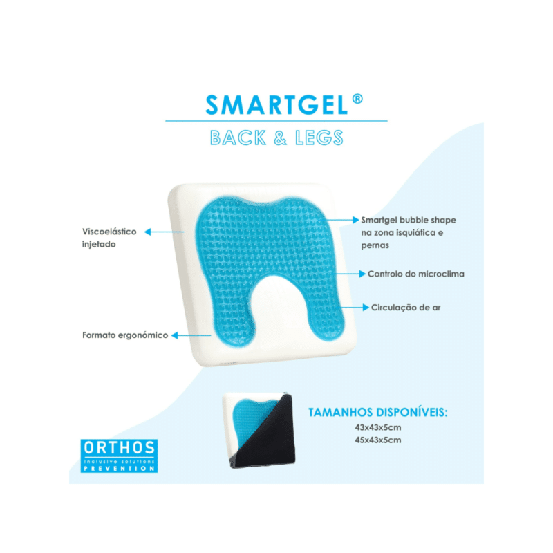Assento Smartgel Back & Legs - Prev. Upps 45x43 - Image 2