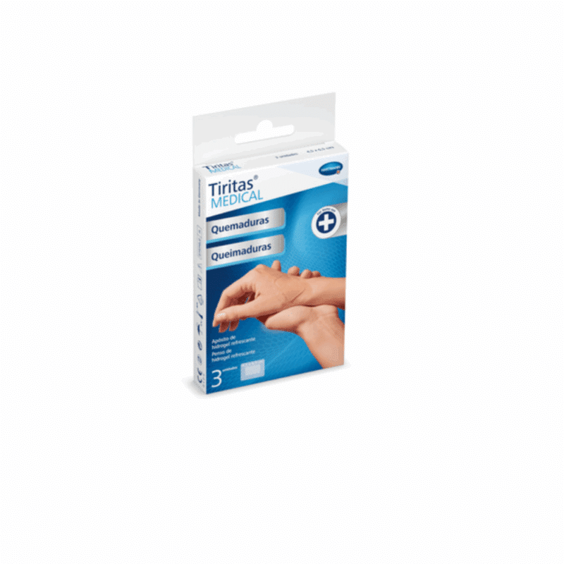Tiritas Queimadura Sterile 43mm x 68mm - 8 unid.