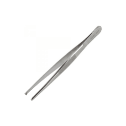 Pinça de dissecção com dente 14CM
